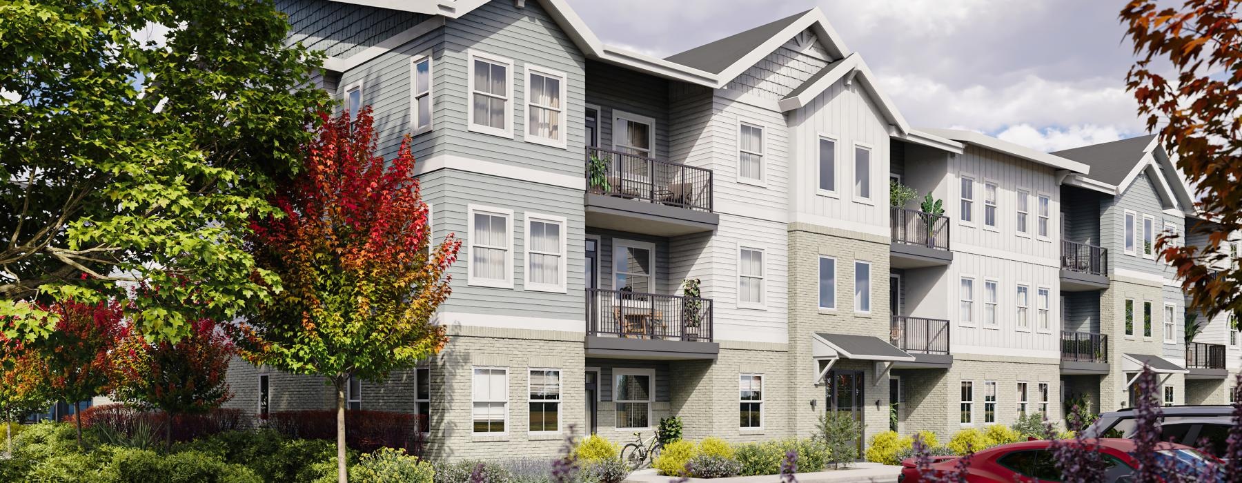 a row of houses